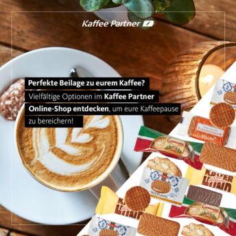 Lasst euch von unserer Vielfalt inspirieren 💥 und besucht jetzt unseren Online-Shop 🛒. Euer nächster Kaffeegenuss wartet schon – zusammen mit dem perfekten Gebäck. ☕

 👉 Hier geht’s zum Online-Shop: 
Kaffee Partner Shop Deutschland: kpinfos.de/shopde
Kaffee Partner Shop Österreich: kpinfos.de/shopat
Kaffee Partner Shop Schweiz: kpinfos.de/shopch

#kaffeepartner #kaffeeundkuchen #gebäck #kaffeeauszeit #snacks #kekse #cookies #karamellgebäck