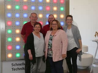 Gruppenbild der Organisatoren der Gesundheitswoche vom Betriebsrat