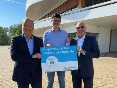 Kaffee Partner erhält den Nachhaltigkeits-Award EcoZert von Creditreform