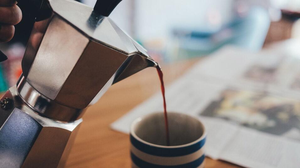 Espresso aus Moccakanne