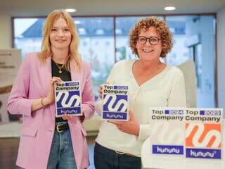 Kununu Auszeichnung 2025 als Top Arbeitgeber