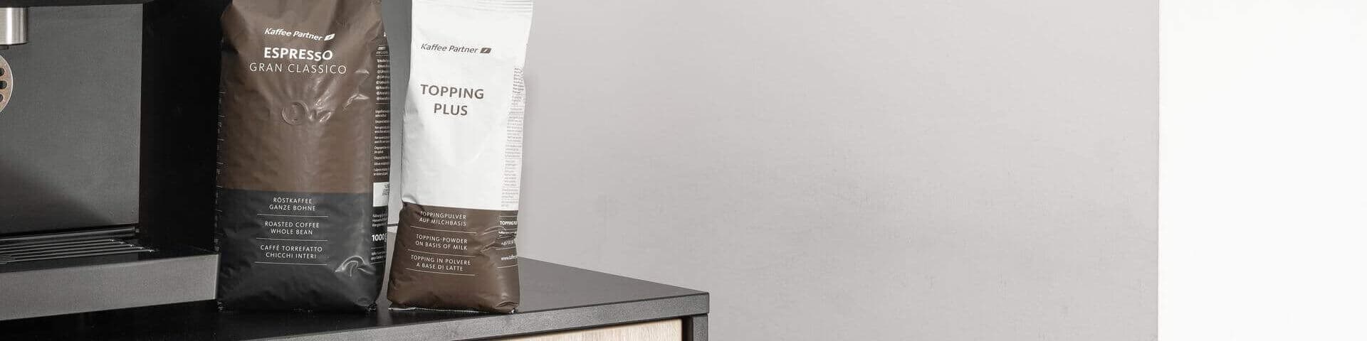 Passende Kaffeebohnen und Milchpulver für Kaffeevollautomaten