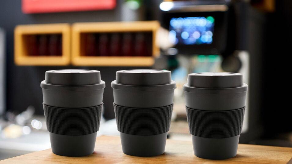Mehrwegbecher von Kaffee Partner