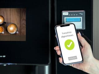 Digitales Bezahlen für den Kaffee