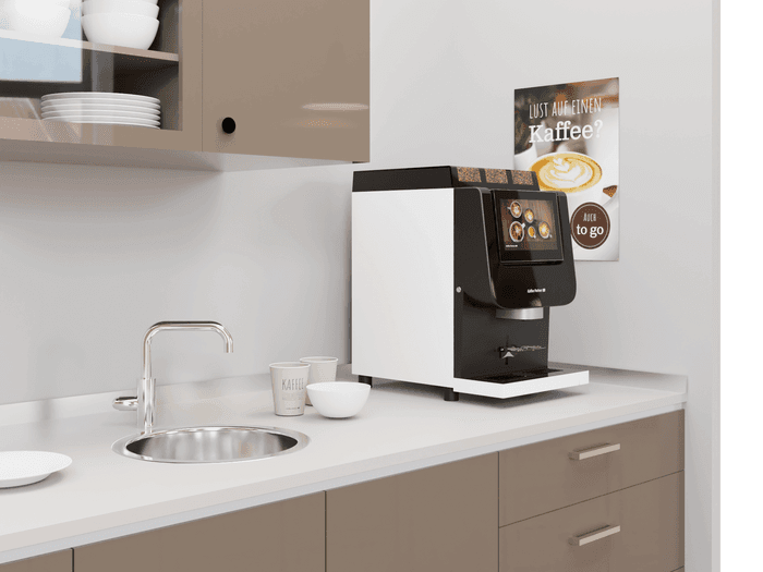 Barista-suprema-in-buerokueche-weiss