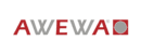 Logo von AWEWA Coaching & Consulting mit roten und grauen Elementen und registriertem Markenzeichen