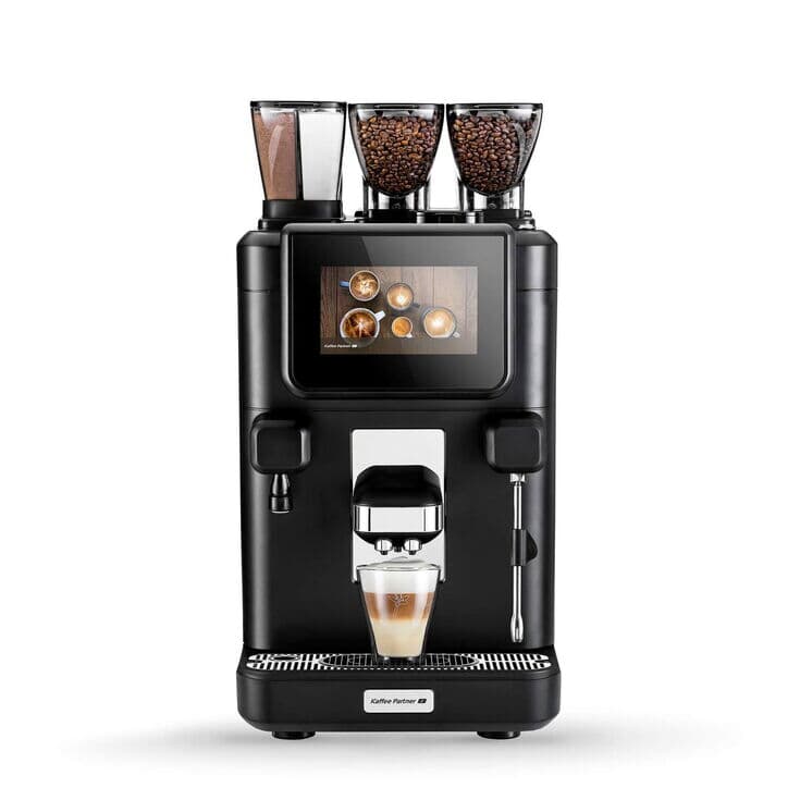 Coffee maker "BARISTA Ultima" by Kaffee Partner on white background