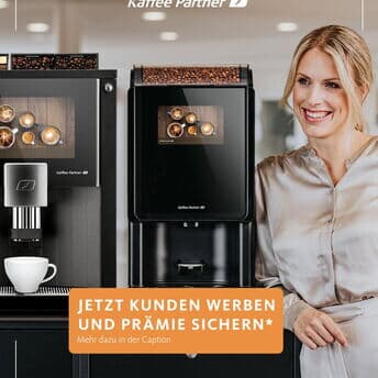 Kennst du jemanden, der sein Team künftig mit richtig gutem Kaffee versorgen möchte?☕️

Wenn du als Bestandskunde uns weiterempfiehlst und bis zum 31.12.2025 ein Gerät bei dem geworbenen Unternehmen startet, erhältst du 600 € Warenguthaben – statt wie bisher 300 €. 💸 😱 
Mehr Infos findest du hier: https://kpinfos.de/Aktion-Kunden-werben-Kunden