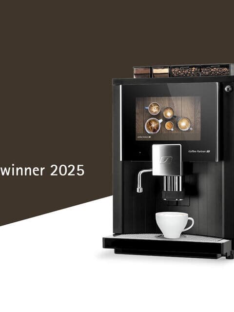 Unser Kaffeevollautomat BARISTA Velluto für schönes Design prämiert