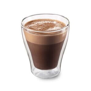 "Kakaotraum" from Kaffee Partner in a double-walled glass