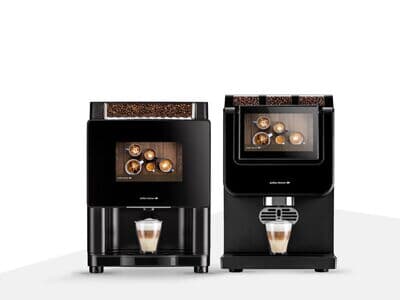 Kaffeeautomaten mit den mittleren Kaffeebedarf