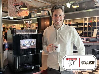 Kaffee Partner Kunde mit multiBona 3 Kaffeevollautomat
