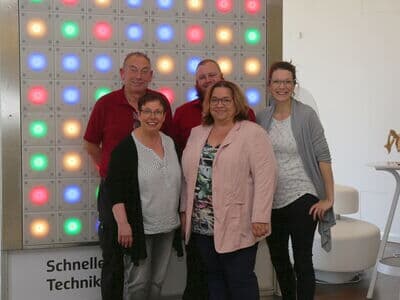 Gruppenbild der Organisatoren der Gesundheitswoche vom Betriebsrat