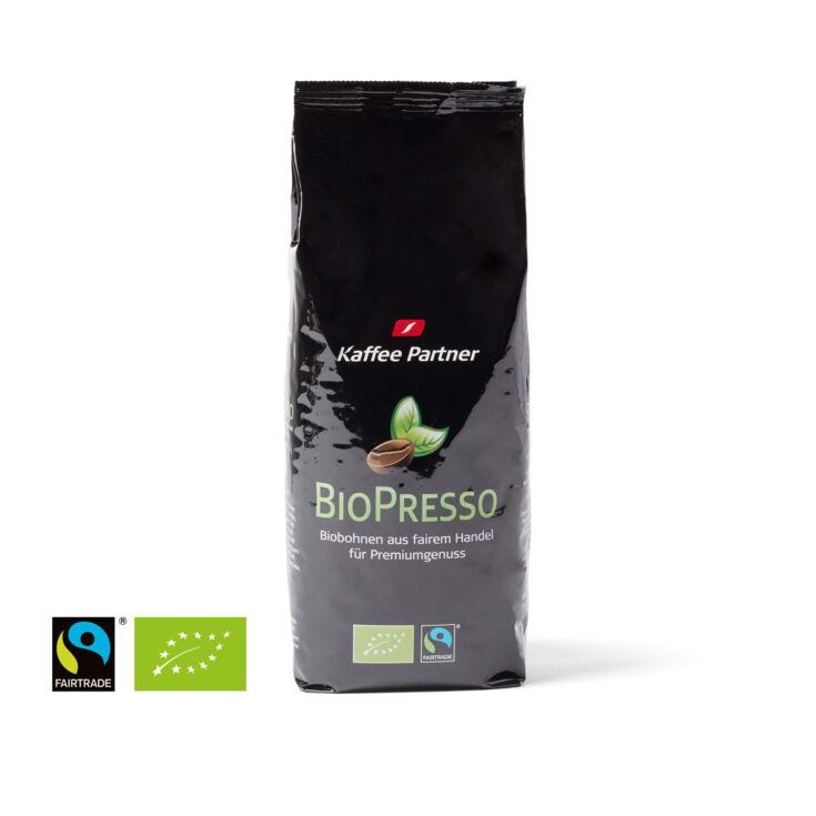 BioPresso Beutel auf weißem Hintergrund