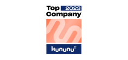 Logo der Auszeichnung "Kununu Top Company 2023"