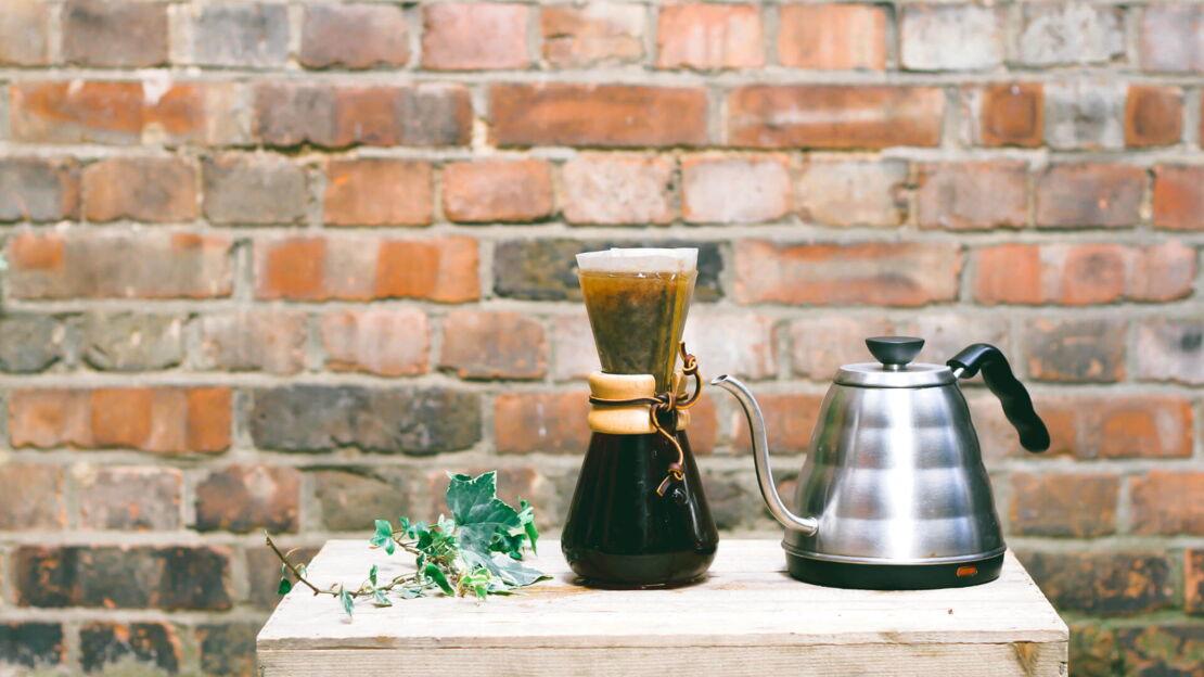 Kaffee frisch zubereitet