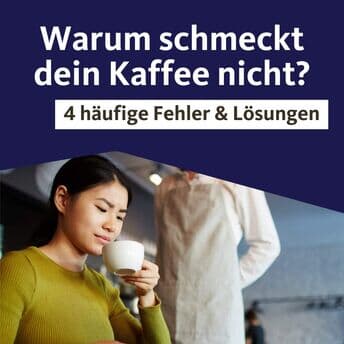 ☕ Dein Kaffee schmeckt bitter, sauer oder einfach „meh“?
Keine Sorge – oft liegt’s nur an ein paar kleinen Fehlern.

Wir zeigen dir 4 typische Gründe, warum Kaffee nicht so schmeckt, wie er sollte – und wie du ihn mit einfachen Tricks rettest.🕵️ 
Von der richtigen Wassertemperatur bis zur perfekten Bohnenlagerung: So holst du das Beste aus deiner Tasse.
➡️ Du willst mehr erfahren? Alle Details gibt’s in unserem Magazin-Artikel - Link in Bio!