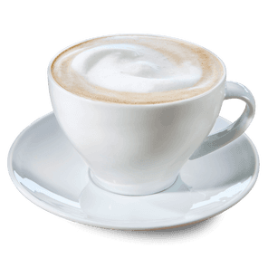 Cafe au Lait in a white mug