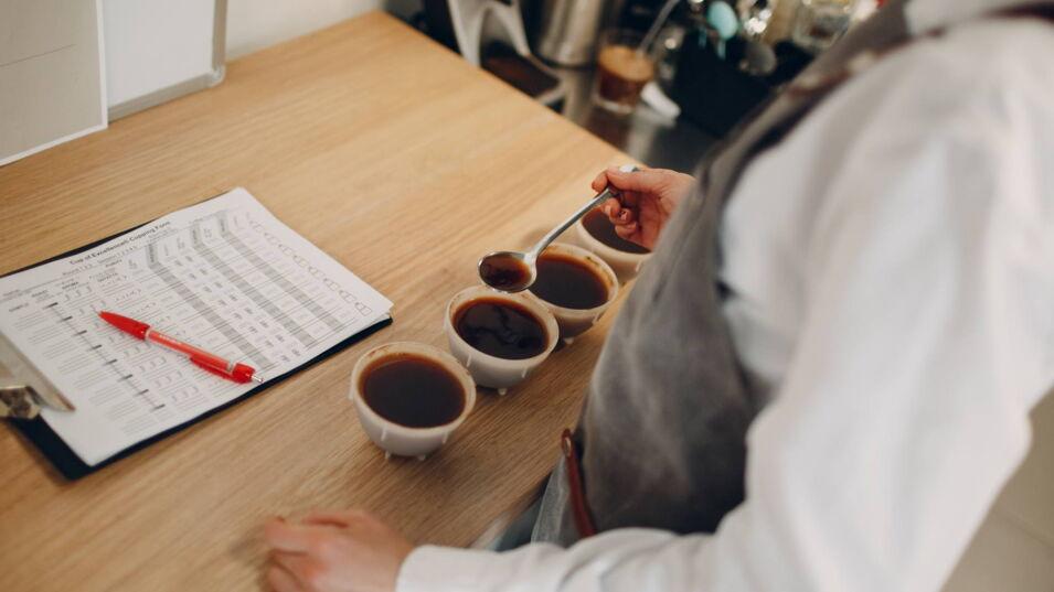 Kaffeedegustation