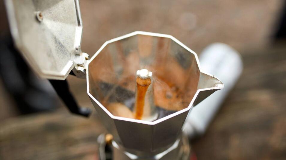 Kaffee im Espressokocher zubereiten