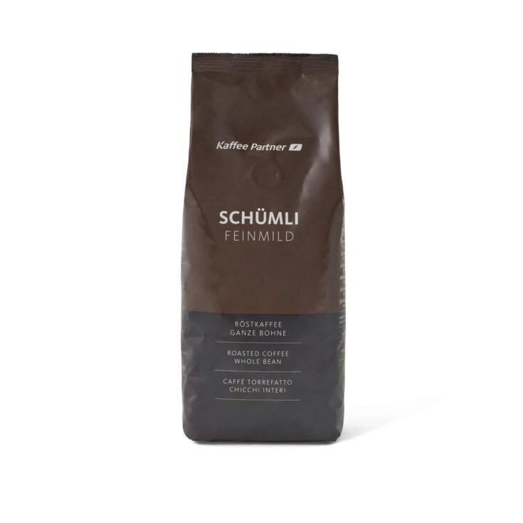Beutel Schümli Feinmild auf weißem Hintergrund