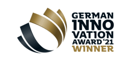 Logo of the "German Innovation Award 2021 - Winner"