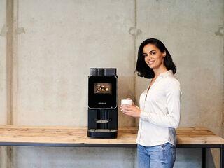 BARISTA Select auf einem Holztisch