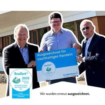 🌱 Nachhaltigkeit ist kein Trend. Sondern Teil unseres Weges.
Wir freuen uns über die EcoZert-Zertifizierung für einige Gesellschaften der Kaffee Partner Gruppe 💚

Das Siegel bestätigt, dass verantwortungsvolles Handeln in den Bereichen Umwelt, Soziales und Unternehmensführung ein wichtiger Aspekt der Kaffee Partner Gruppe ist.♻️💼

Es wird nicht nur gedacht, sondern auch von uns gelebt!

Für uns kein Trend, sondern ein klares Commitment: Wir handeln dabei bewusst für die Menschen von heute mit Blick auf kommende Generationen.🌍

Unser handeln macht den Unterschied!

#EcoZert #KaffeePartner #Zertifiziert  #B2B #creditreformosnabrück #ESG