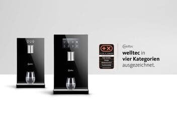 Cube Comfort Wasserspender von welltec gewinnt Auszeichnung