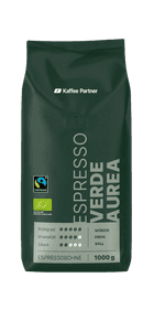 Kaffee Partner Espressobohne in Bio-Qualität: Espresso Verde Aura