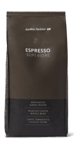 Kaffee Partner Espresso Superiore Frontansicht